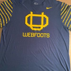 University of Oregon “Throwback” - Oregon Webfoots T-Shirt (gently worn)